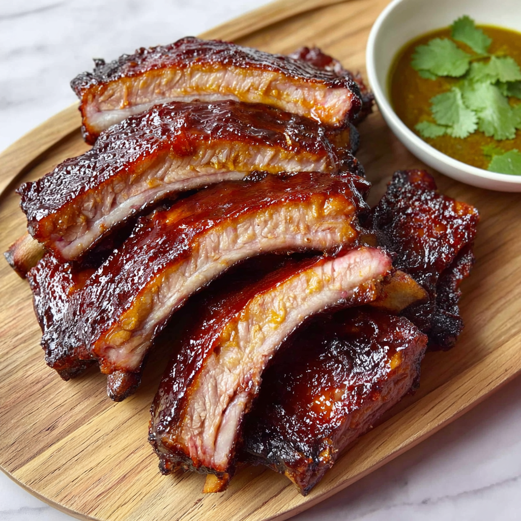 Air Fryer Baby Back Ribs Recipe - Recipe Image