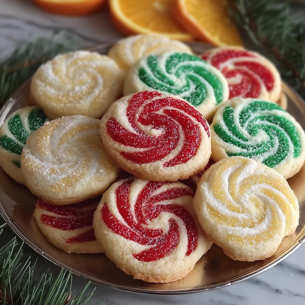 Twisted Christmas Cookies with Almond & Citrus Icing Recipe - Recipe Image