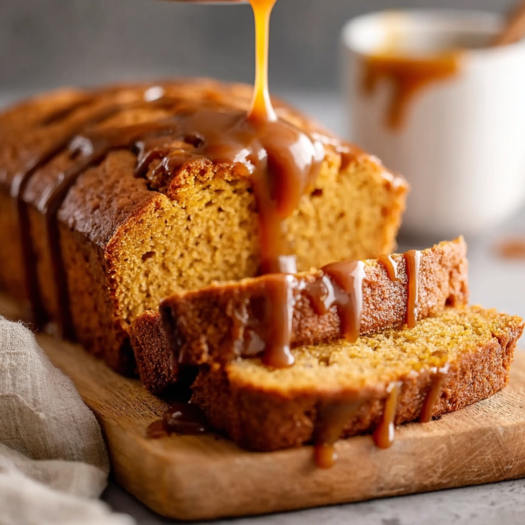 Pumpkin Bread with Salted Brown Butter Glaze Recipe - Recipe Image
