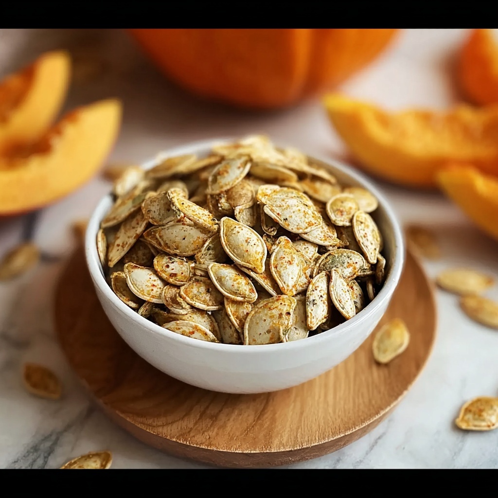 Crispy Air Fryer Pumpkin Seeds: Your New Favorite Healthy Snack Recipe - Recipe Image