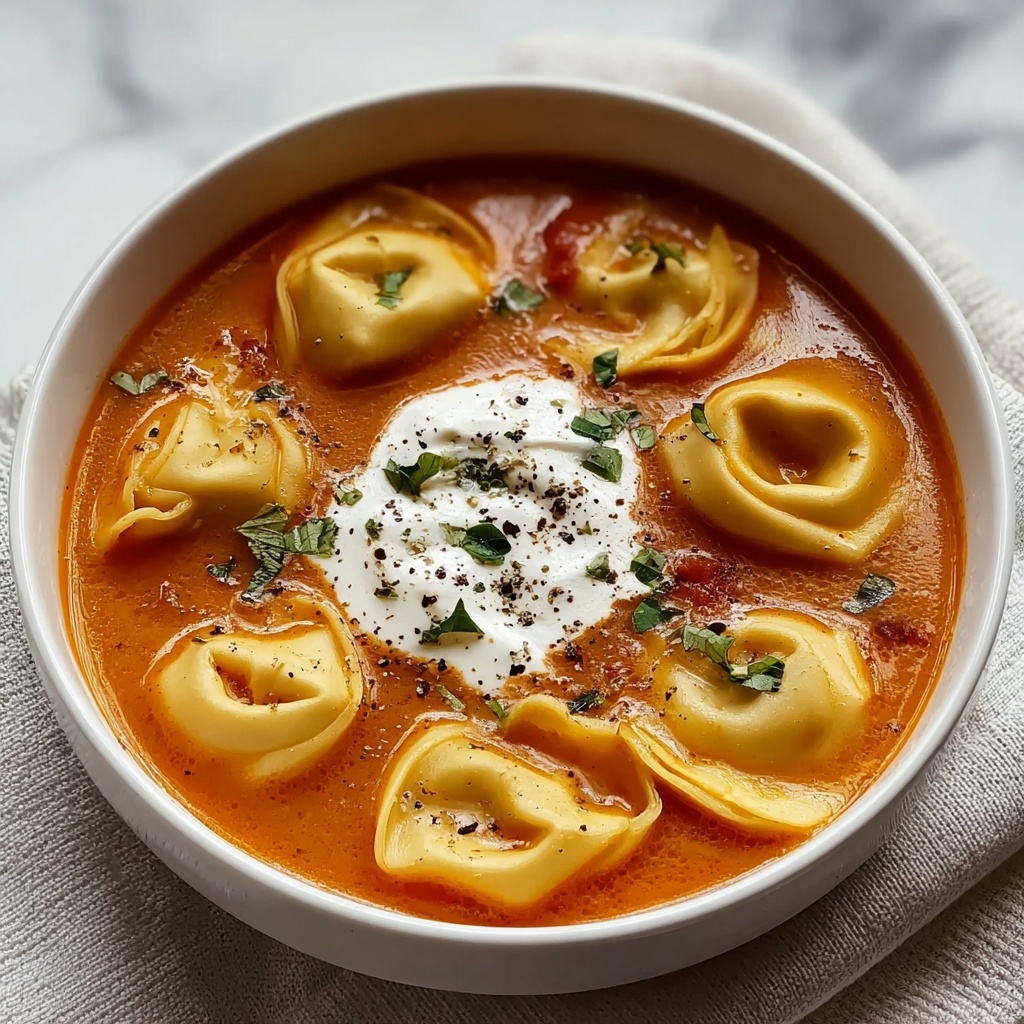 Delicious Tortellini Soup Recipe for Comfort Recipe - Recipe Image