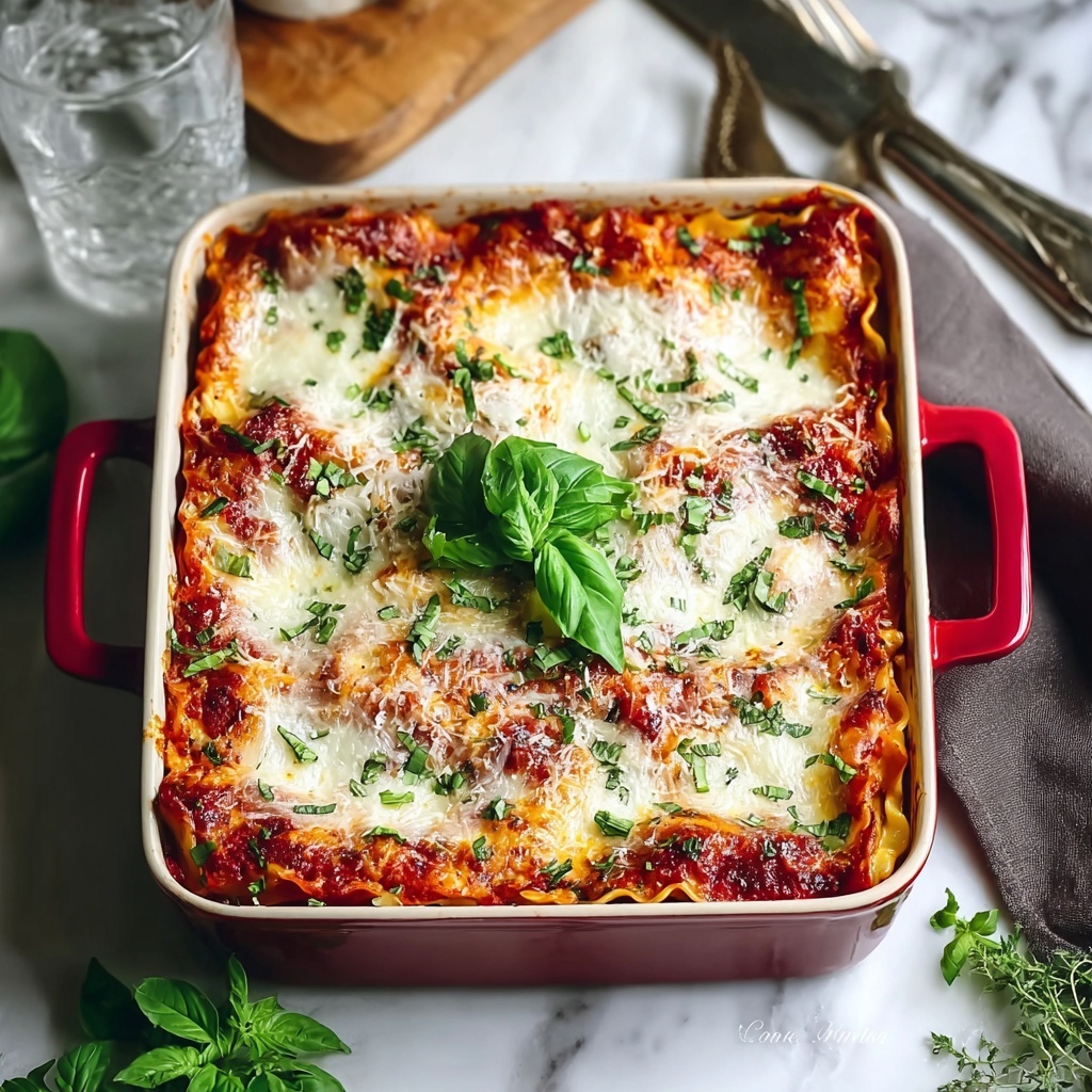 Holiday Christmas Lasagna Recipe - Recipe Image