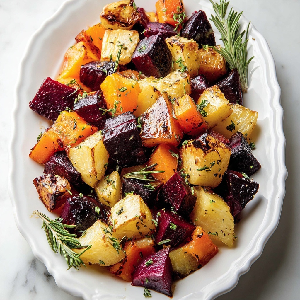 Roasted Root Vegetables with Rosemary Recipe - Recipe Image