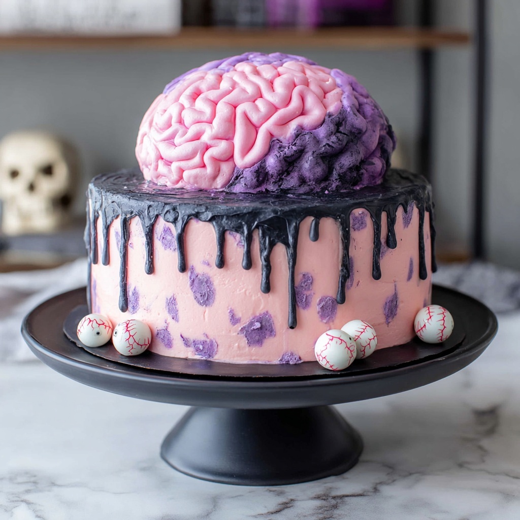 Zombie Brain Cake Recipe - Recipe Image