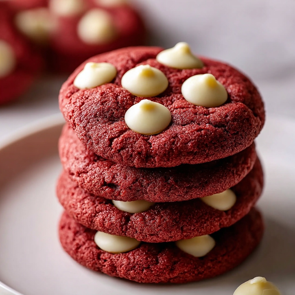 Red Velvet Cookies Recipe - Recipe Image