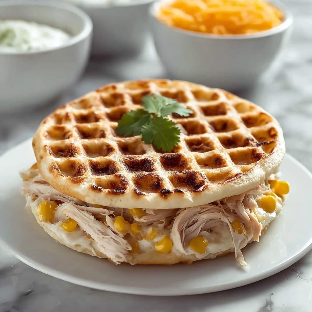 Crispy Chicken Quesadilla Chaffle for a Keto Delight Recipe - Recipe Image