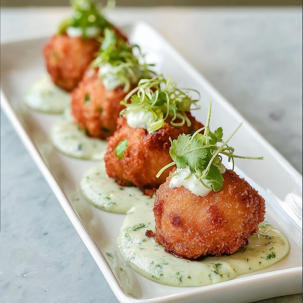 Crispy Shrimp Fritters with Lime Mayonnaise Recipe - Recipe Image