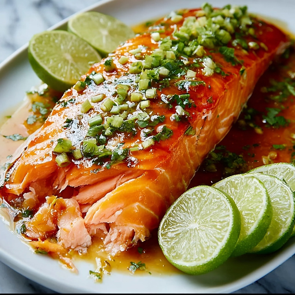 Sweet and Zesty Honey Lime Salmon in Just 17 Minutes Recipe - Recipe Image