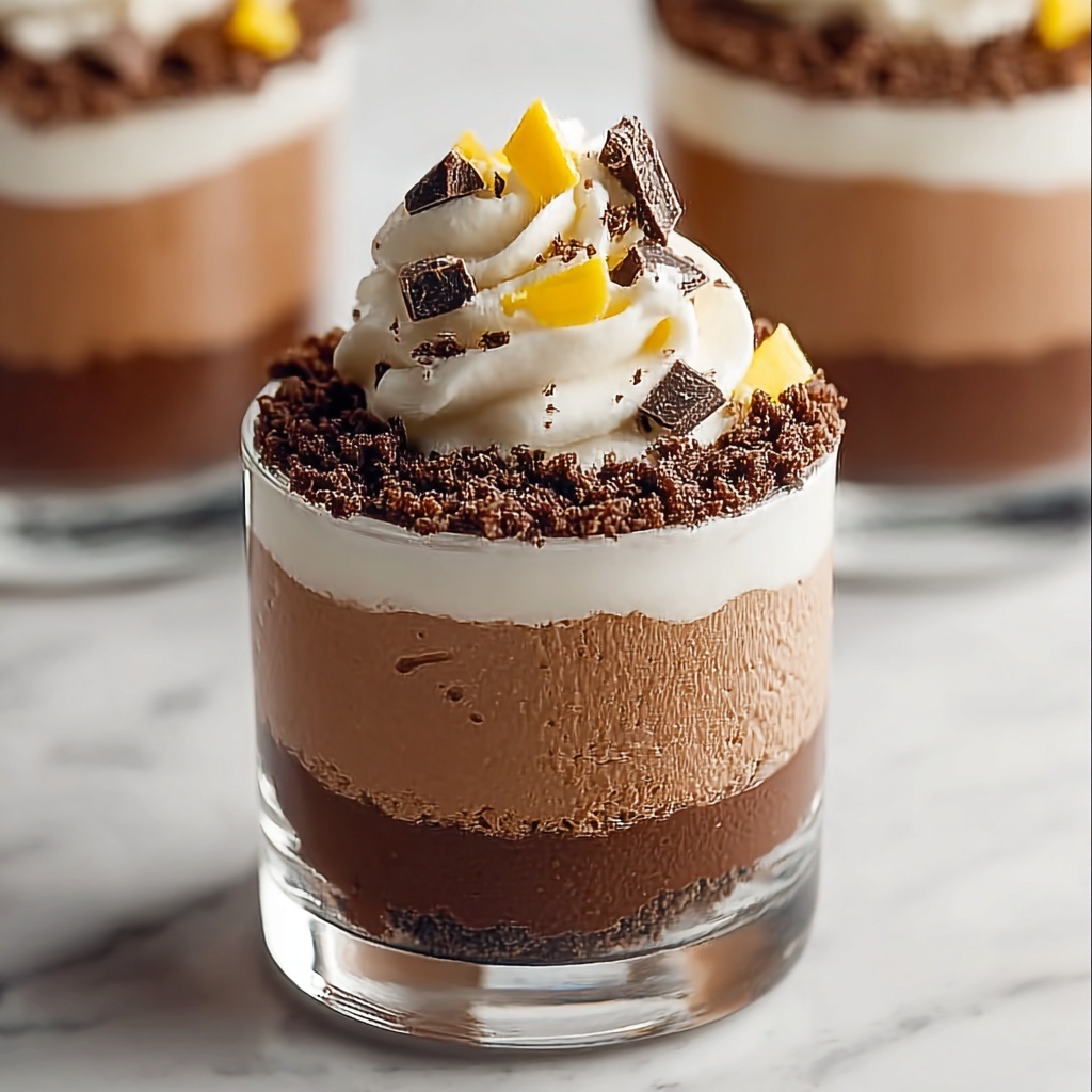 Nutella Cheesecake Mousse: Easy No-Bake Bliss in Every Bite Recipe - Recipe Image