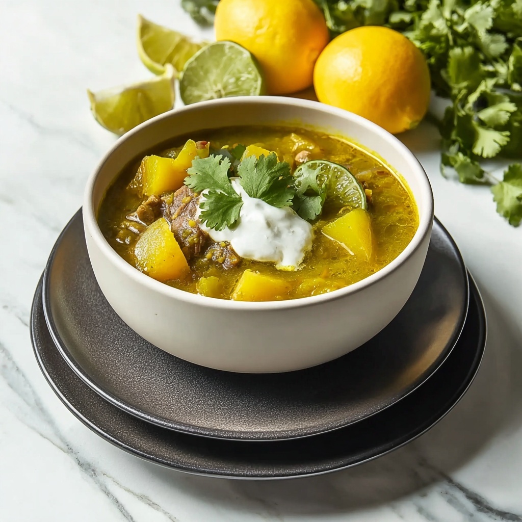 Savory Colorado Green Chili for Cozy Home Cooking Recipe - Recipe Image