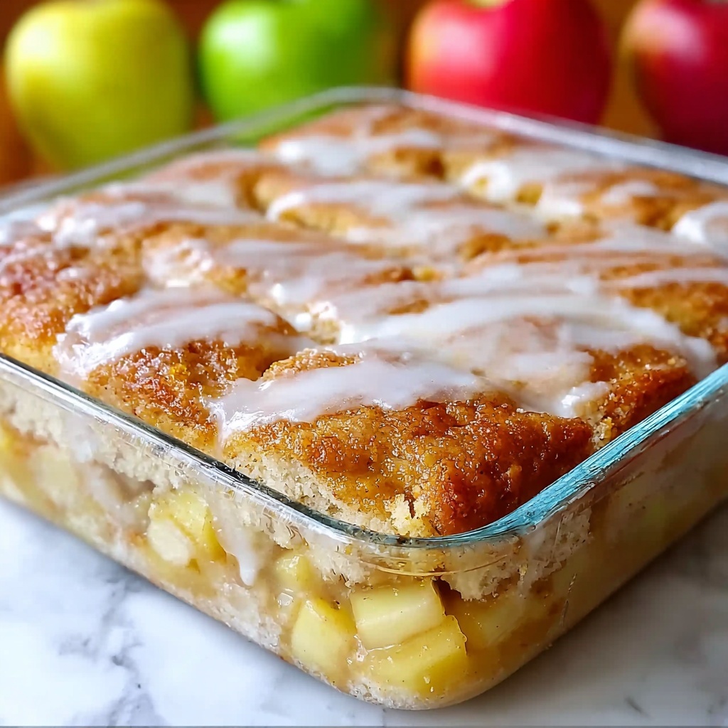 Apple Cinnamon Swim Biscuits Recipe - Recipe Image