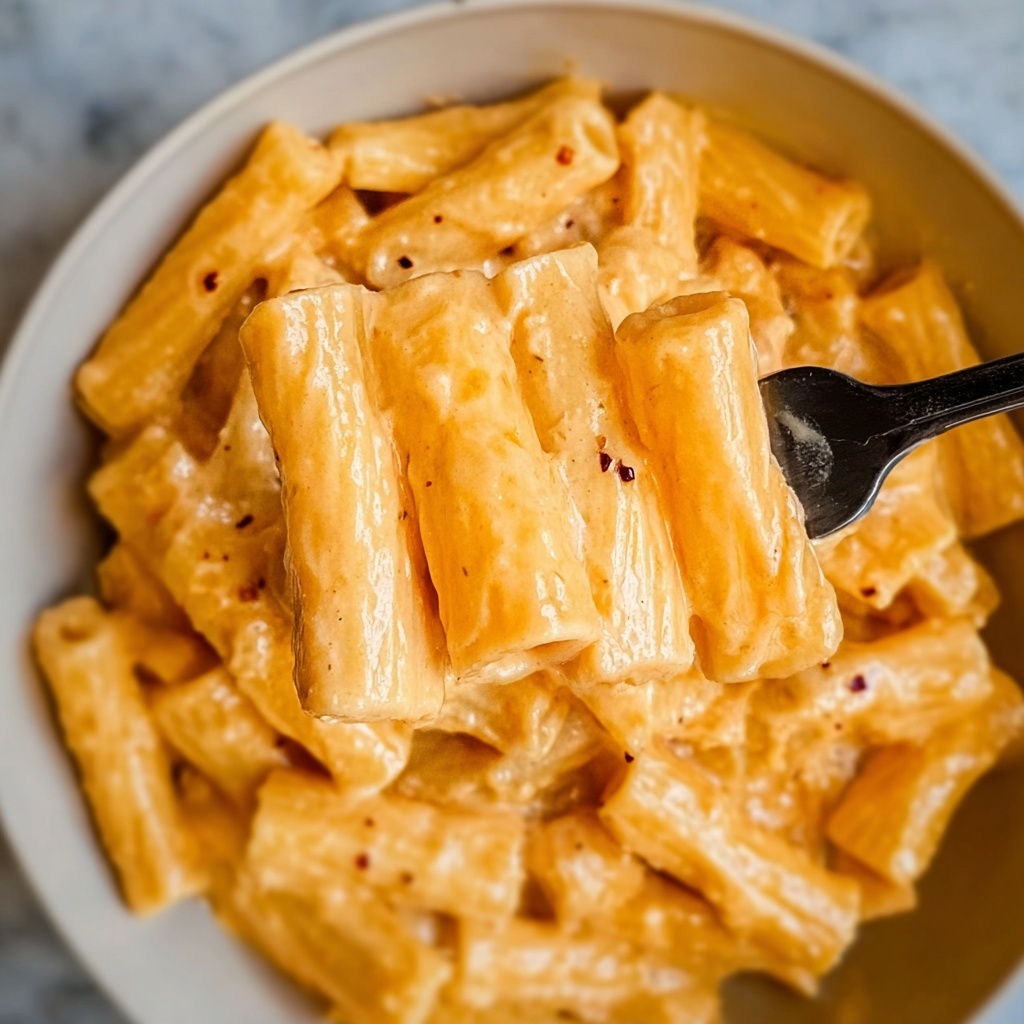 Roasted Red Pepper Alfredo Recipe - Recipe Image