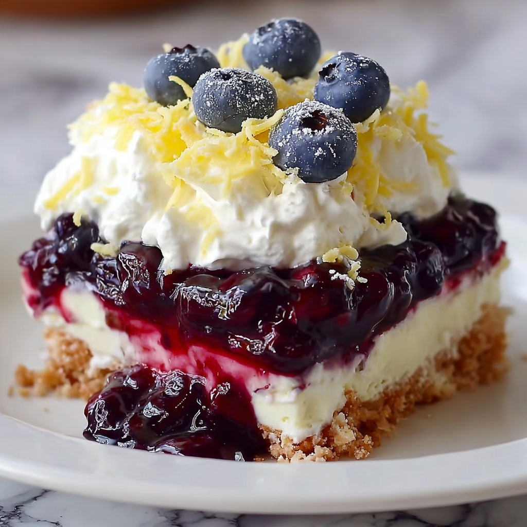 Cream Cheese Lemon Dessert Recipe - Recipe Image