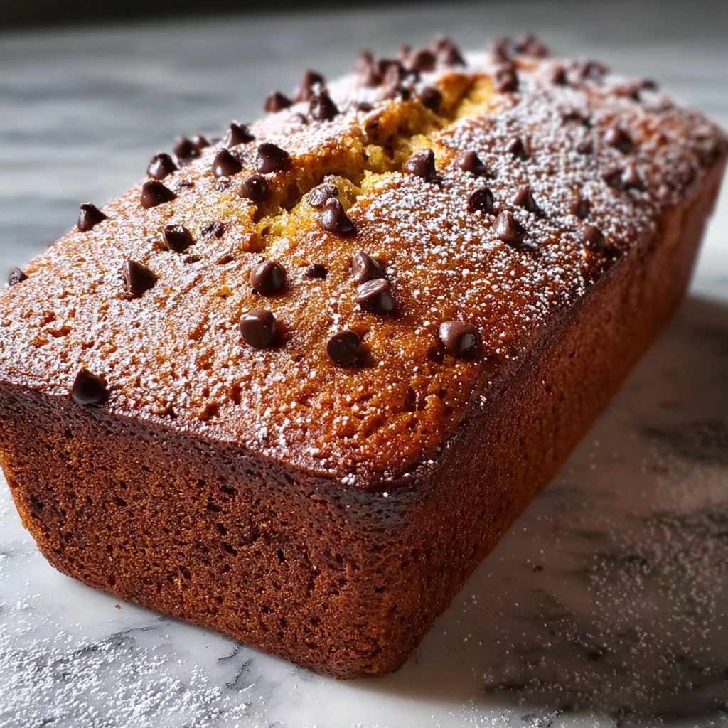 Pumpkin Chocolate Chip Bread Recipe - Recipe Image