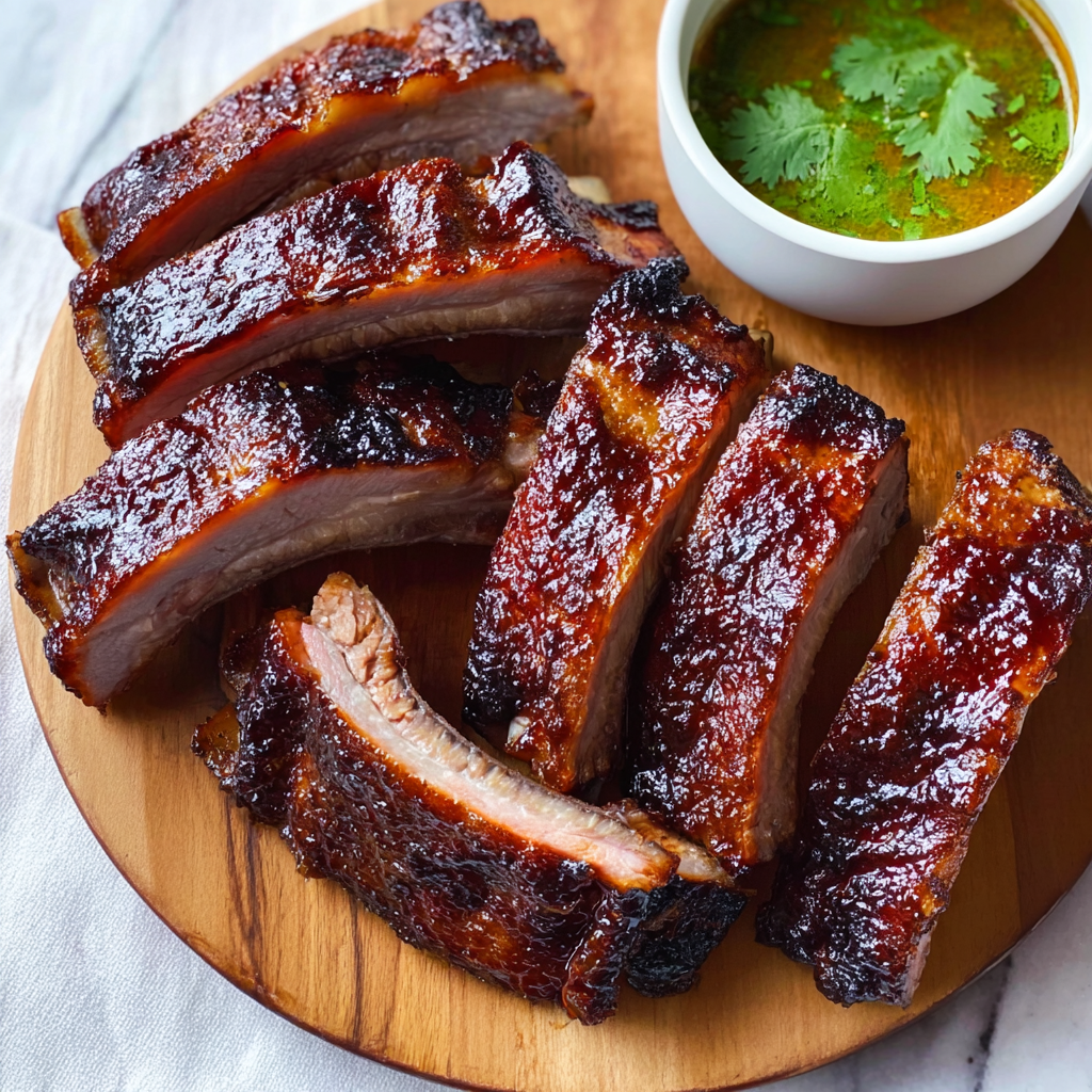 Air Fryer Baby Back Ribs Recipe - Recipe Image