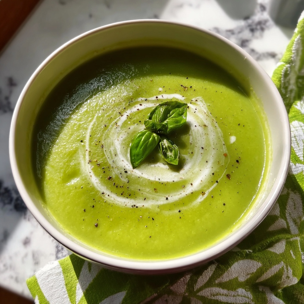 Spring Pea and Mint Soup Recipe - Recipe Image