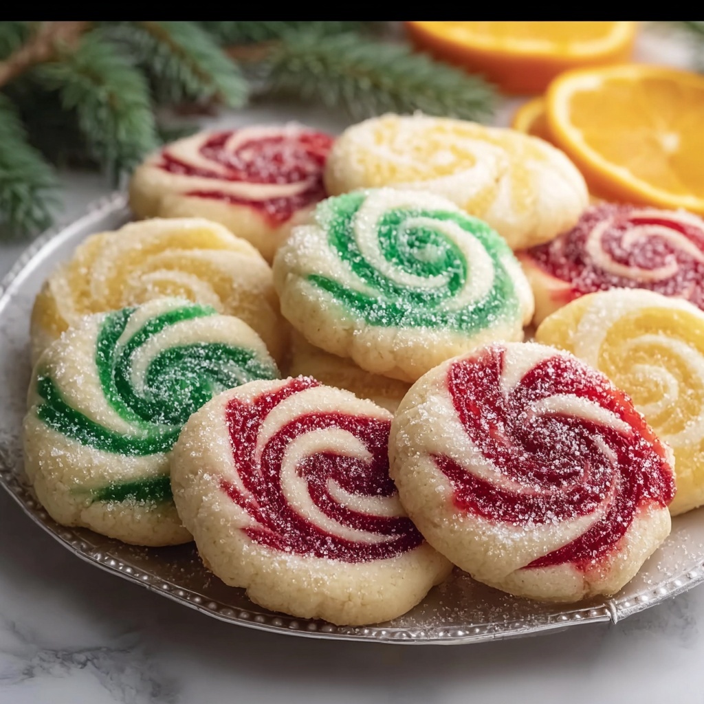 Twisted Christmas Cookies with Almond & Citrus Icing Recipe - Recipe Image
