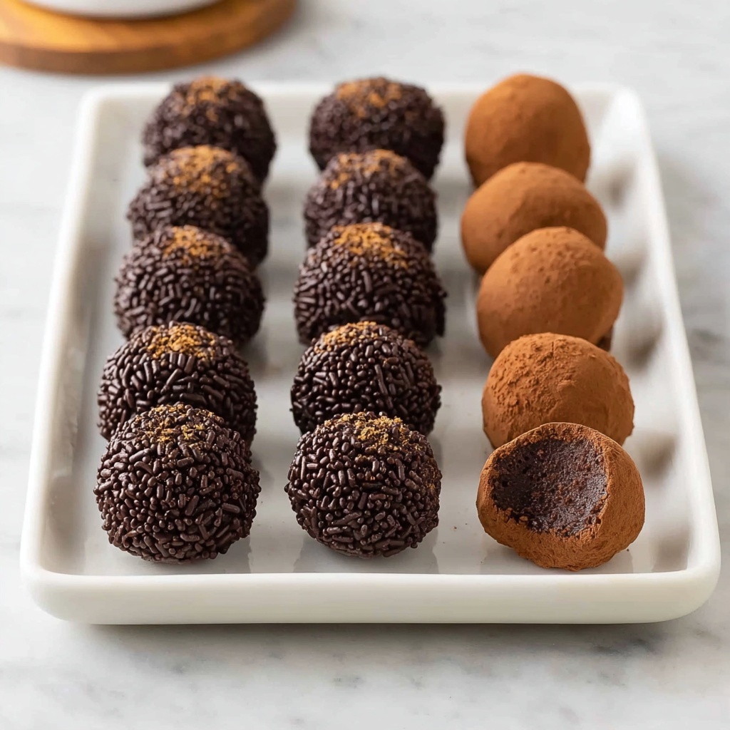 Easy Brownie Truffles Recipe - Recipe Image