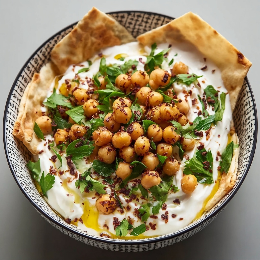 Syrian Chickpea and Yogurt Casserole Recipe - Recipe Image