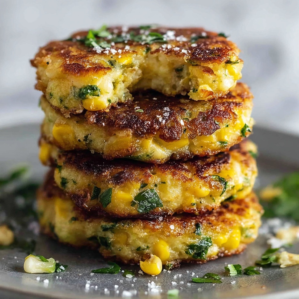 Zucchini Corn Fritters Recipe - Recipe Image