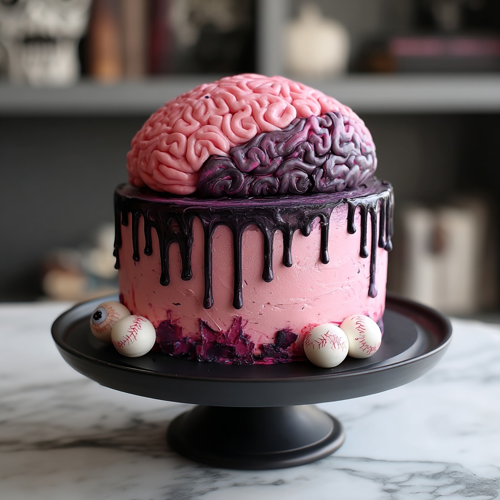 Zombie Brain Cake Recipe - Recipe Image