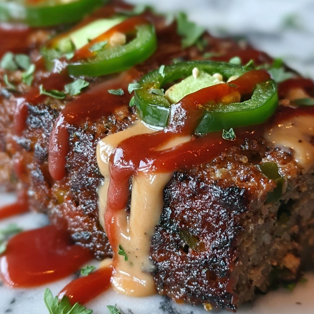 Zesty Spicy Jalapeño Popper Meatloaf – Comfort Food Reinvented Recipe - Recipe Image