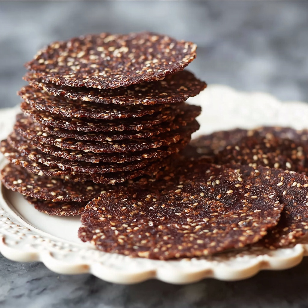 Dark Chocolate Quinoa Crisps Recipe - Recipe Image