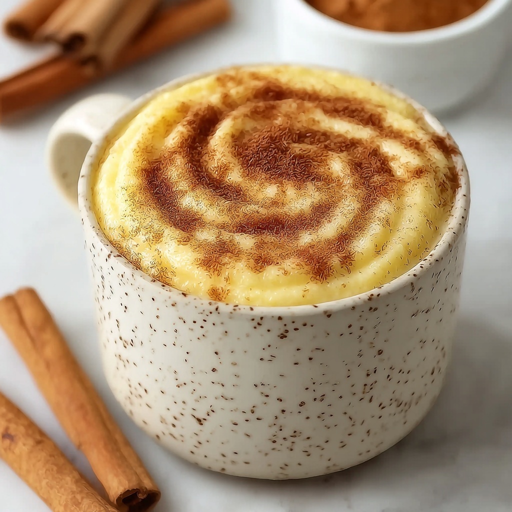 Keto Snickerdoodle Mug Cake Recipe - Recipe Image