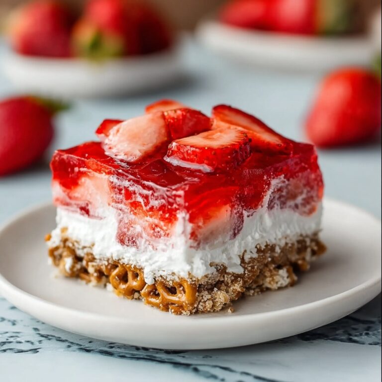 Delightful Strawberry Pretzel Jello Salad Recipe