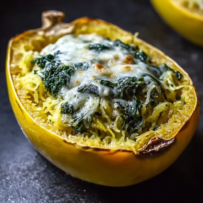 Spinach and Artichoke Stuffed Spaghetti Squash Bliss Recipe