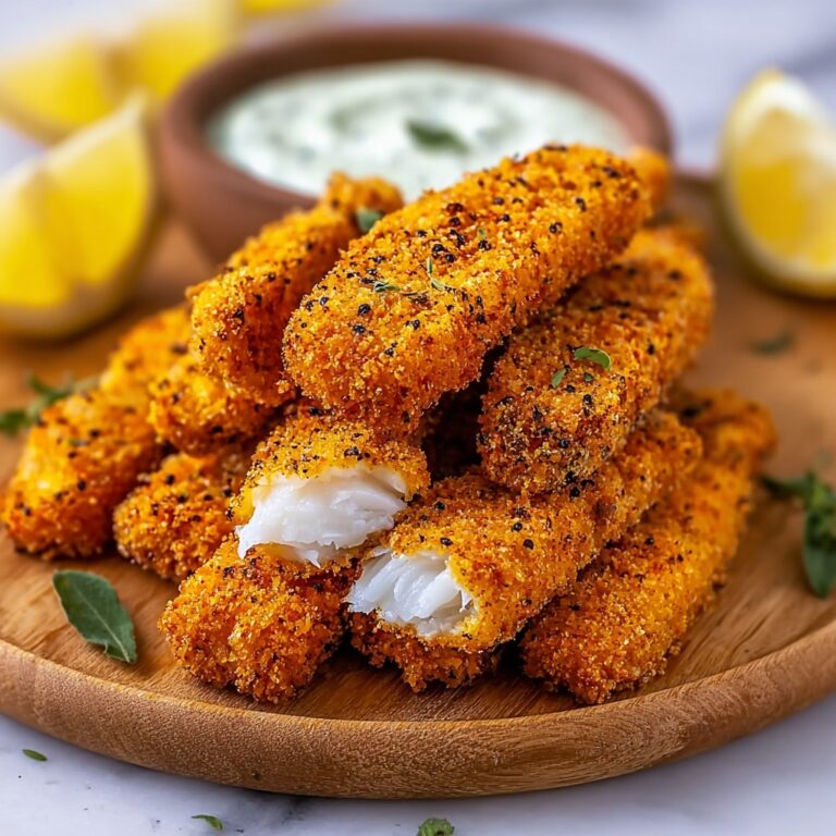 Crispy Keto Air Fryer Fish Sticks for a Guilt-Free Treat Recipe