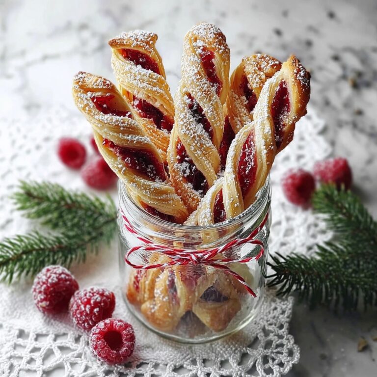 Golden Raspberry Pastry Twists That Wow Your Taste Buds Recipe
