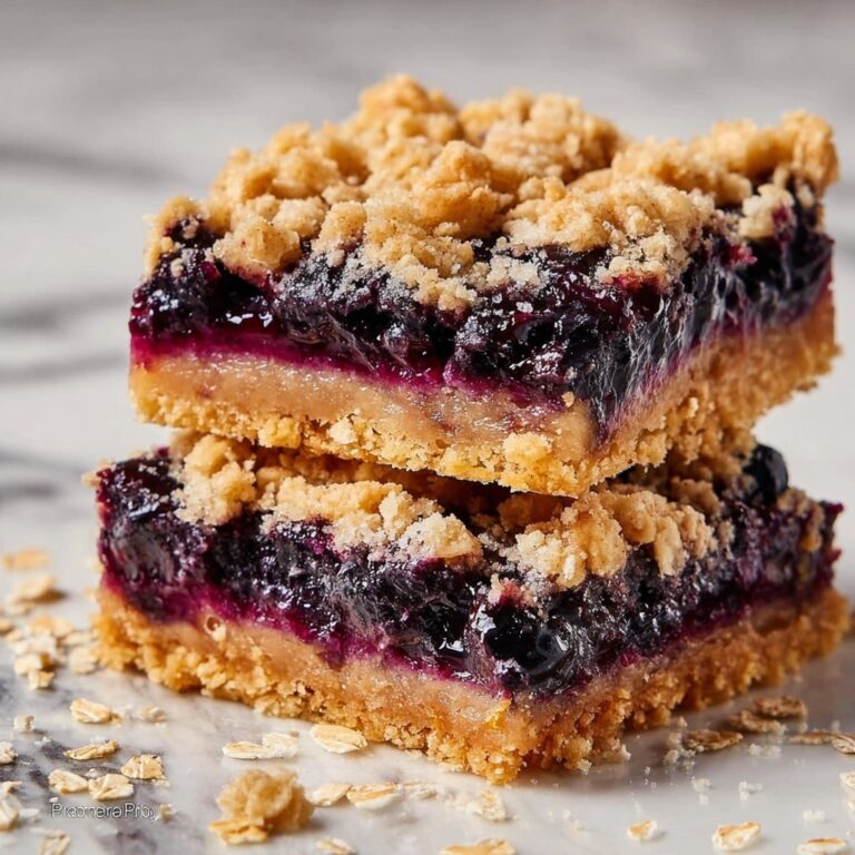 Blueberry Oatmeal Bars – Easy Homemade Healthy Snack Bars Recipe