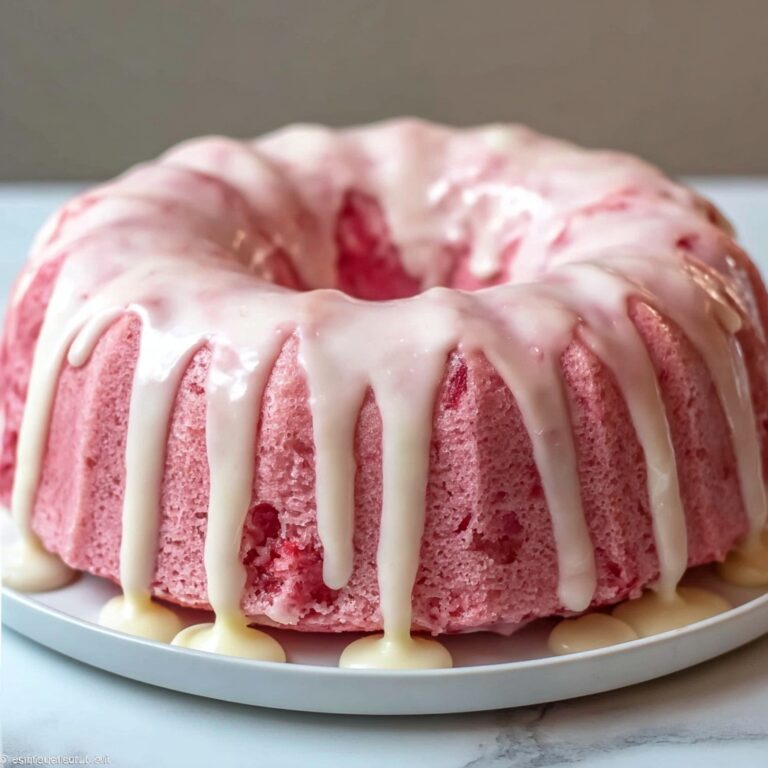 The Best Strawberry Cream Cheese Pound Cake You’ll Ever Make Recipe