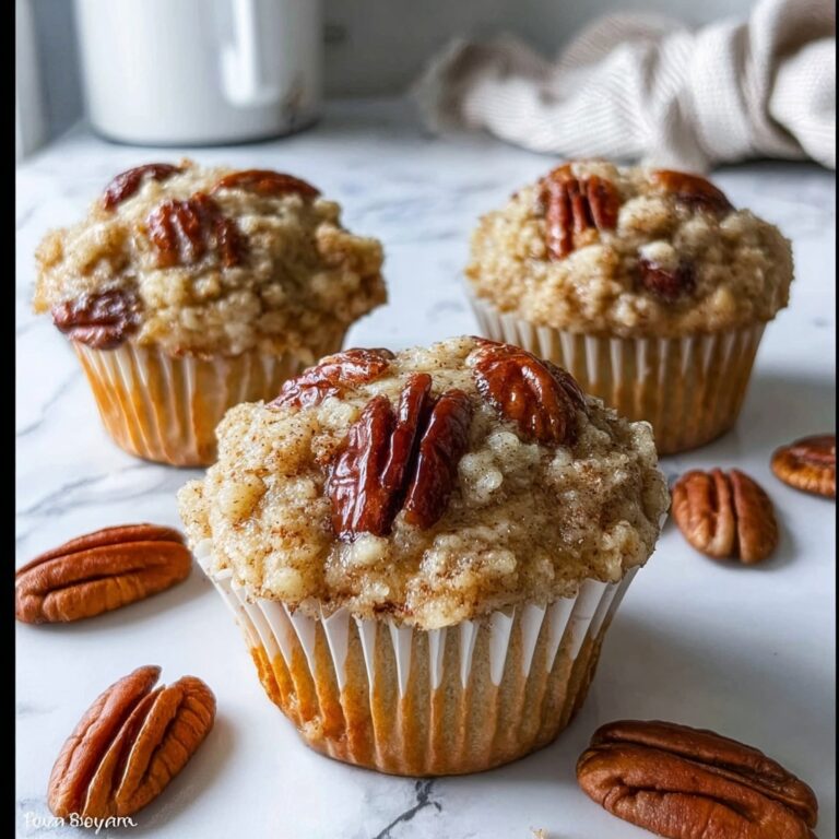 Pecan Pie Brown Sugar Muffins Recipe