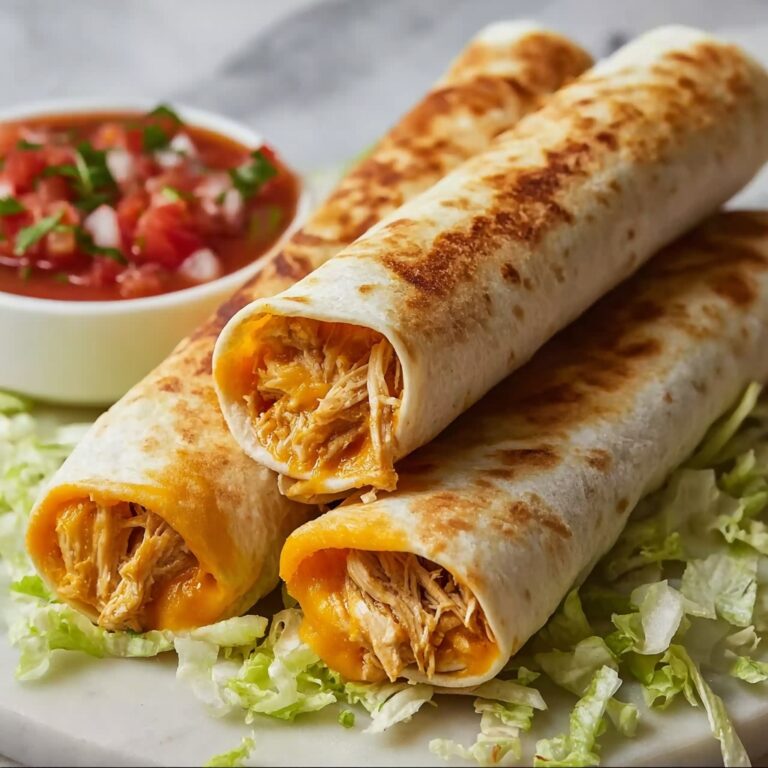 Easy Gluten-Free Chicken Taquitos Recipe