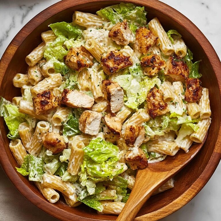 Chicken Caesar Pasta Salad Recipe