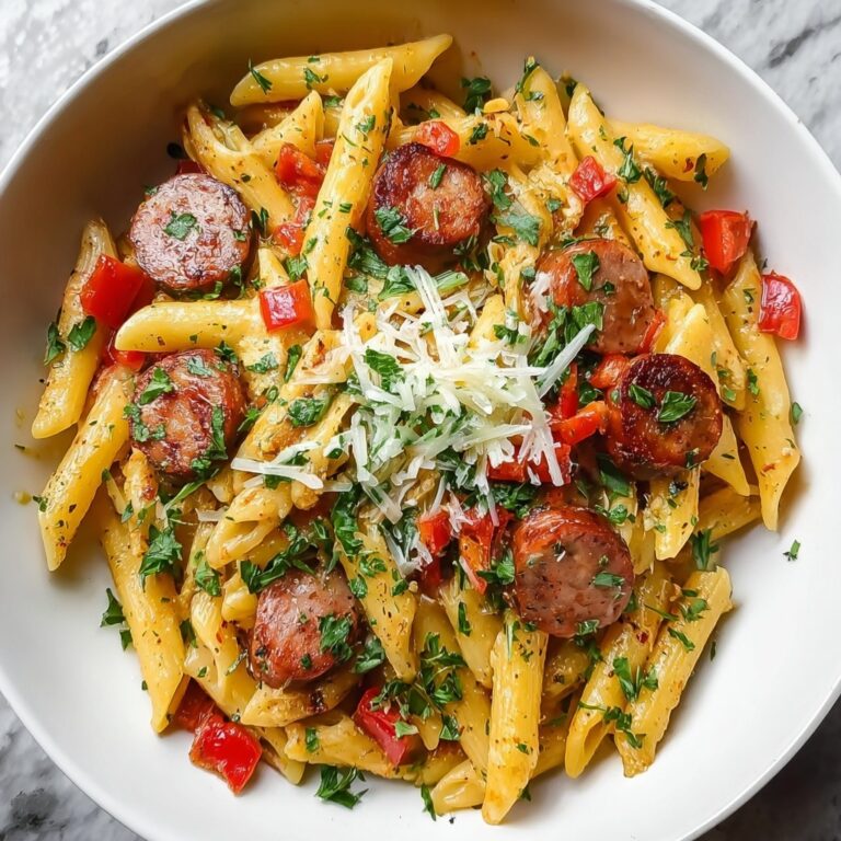 One Pot Smoked Sausage Pasta Recipe