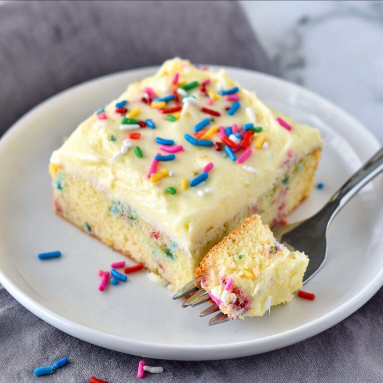 Skinny Funfetti Cake Recipe