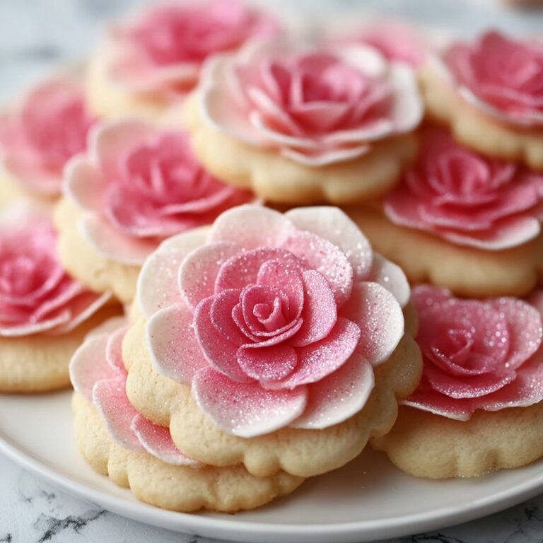 Delightful Rose Petal Sugar Cookies for a Sweet Twist Recipe