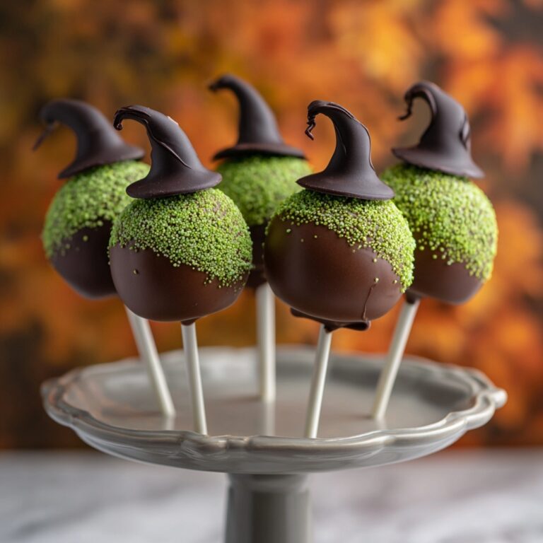 Witch Hat Cake Pops Recipe