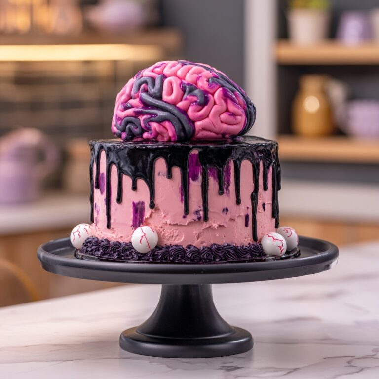 Zombie Brain Cake Recipe