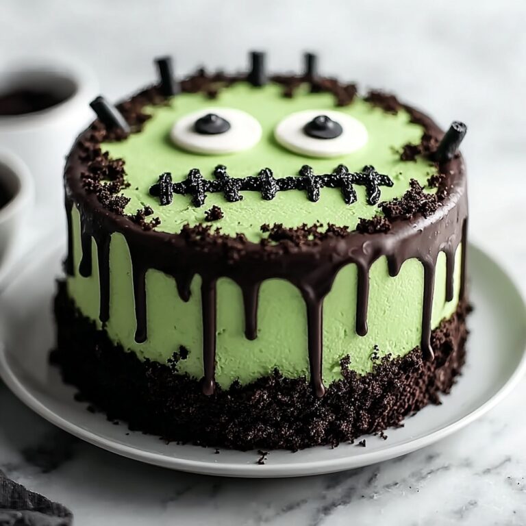 Frankenstein Cheesecake: A Spooky Halloween Treat Recipe