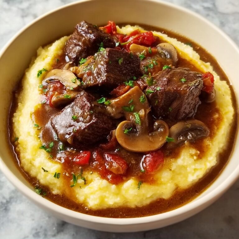 Comforting Beef Tips with Mushroom Gravy Recipe