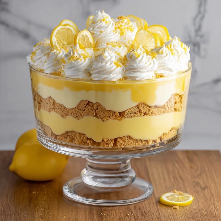 Outrageous Lemon Lovers Trifle Recipe